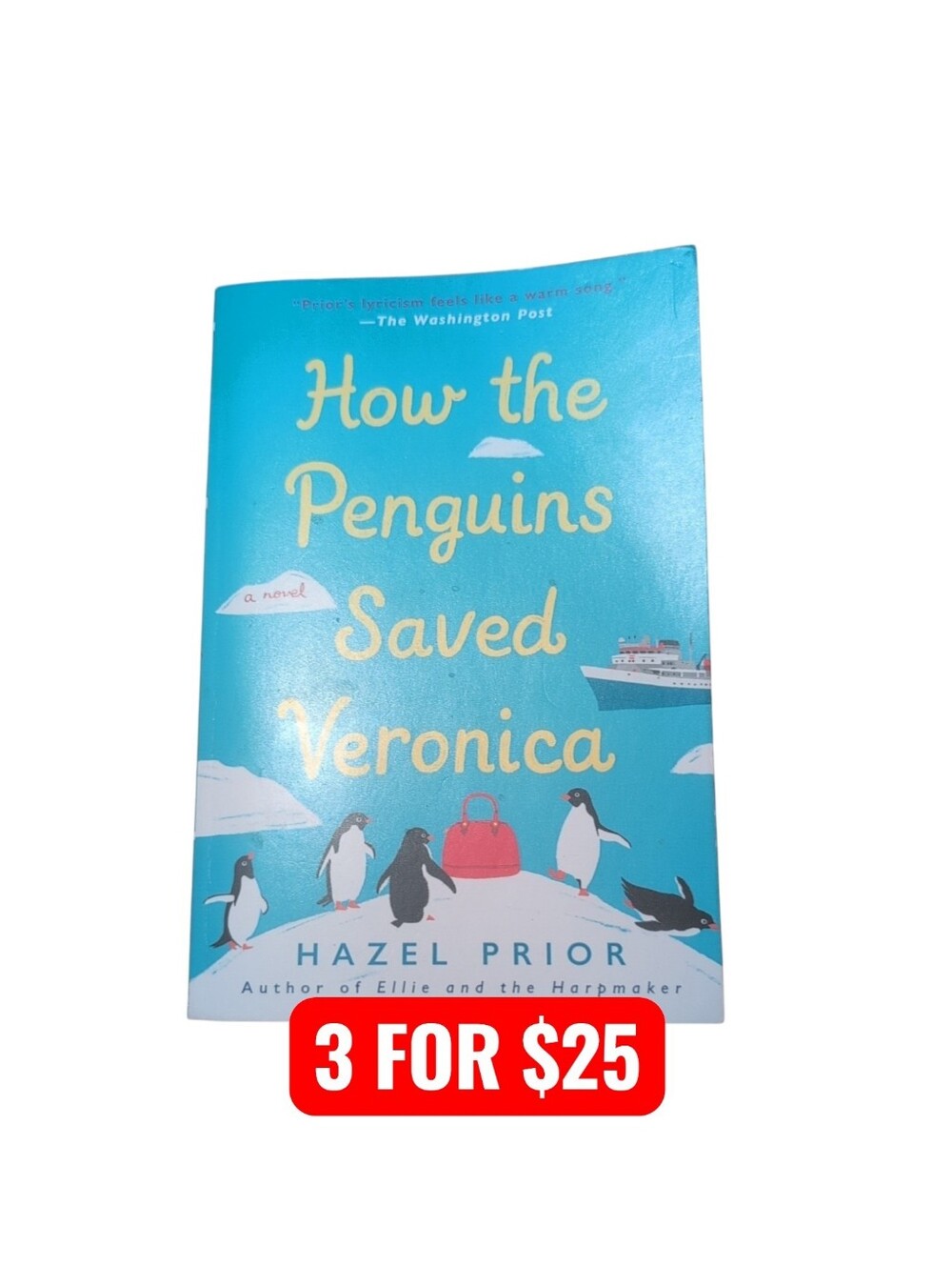 How the Penguins Saved Veronica by Hazel Prior Paperback